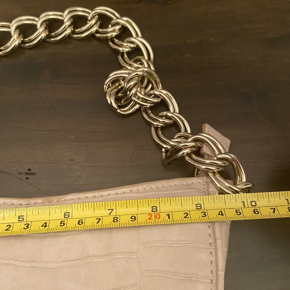 ZARA Ivory Croc Patterned Purse - Picture 5 of 6